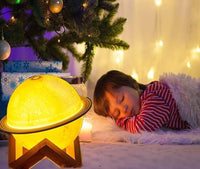 2 In 1 Moon Lamp Cool Mist Humidifiers Essential Oil Diffuser - Faydekasauda