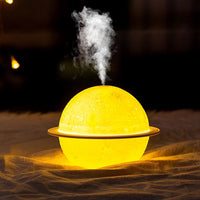 2 In 1 Moon Lamp Cool Mist Humidifiers Essential Oil Diffuser - Faydekasauda