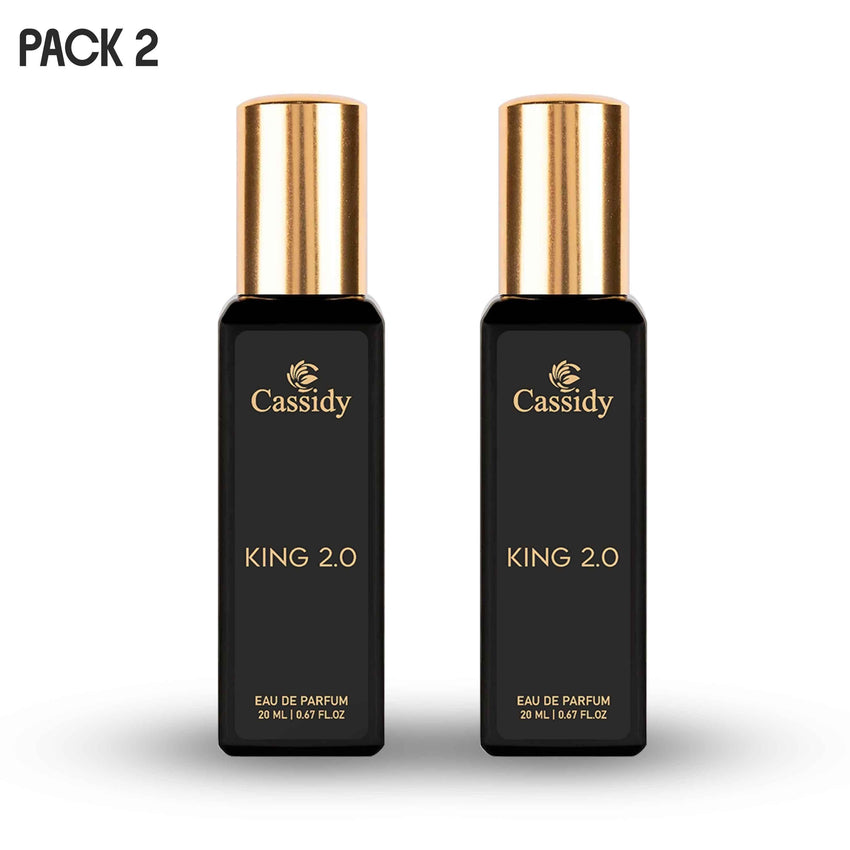 CASSIDY King 2.0 perfume 20ml (Pack of 2) - Faydekasauda