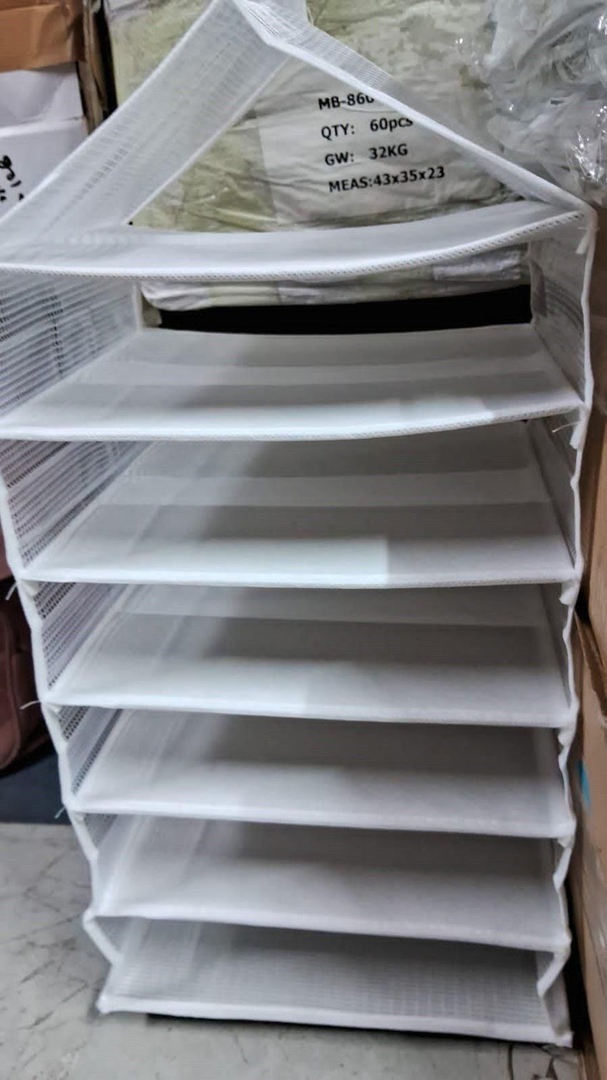 Hanging Closet Foldable Organizer 6 Slots - Faydekasauda