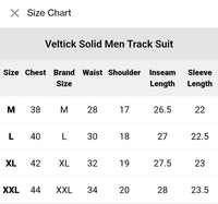 Men's Side Stripe 4 Way Polyester Track Suit - Faydekasauda