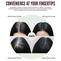 Revitalize Your Hair with Colorful Plant Hair Dye 100ml Comb Shampoo (Pack of 2) - Faydekasauda