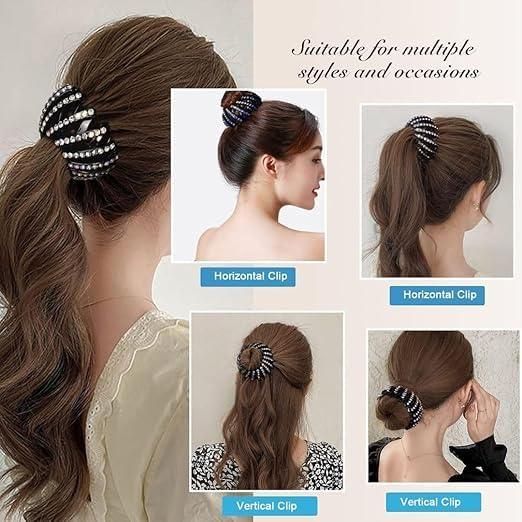 Ponytail Hair Holder for Women Girls - Faydekasauda