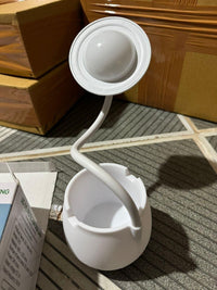 LED Study/Table/Desk Rechargeable Lamp with Pen Holder (Multicolor) 1 Piece - Faydekasauda