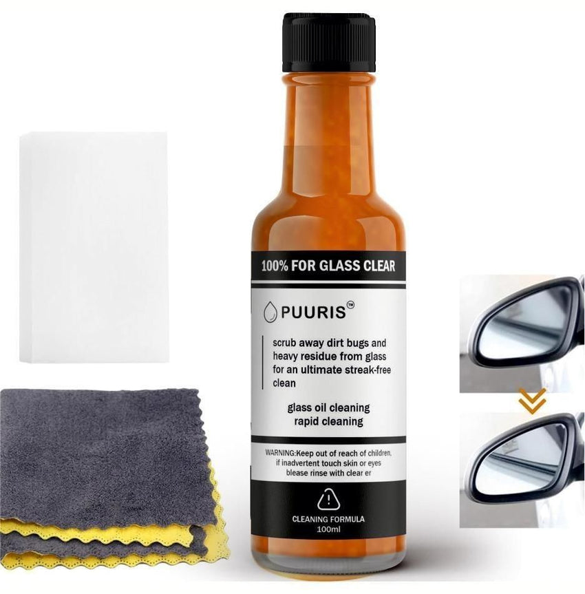 Glass Cleaning Agent Powerful Stain Remover 100ml - Faydekasauda