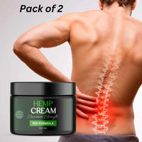 Hemp Cream Maximum Strength 10X Formula 100ML (Pack of 2) - Faydekasauda