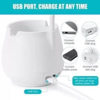 LED Study/Table/Desk Rechargeable Lamp with Pen Holder (Multicolor) 1 Piece - Faydekasauda