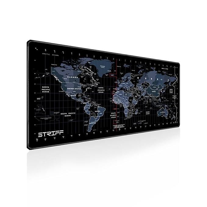 World Map Keyboard Mouse Pad - Faydekasauda
