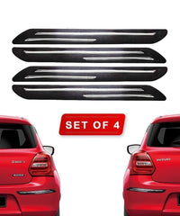 Rubber Car Bumper Protector Guard (Pack of 4)