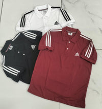 Men's Cotton-Matty Stripe Polo T-Shirt (Pack of 3) - Faydekasauda