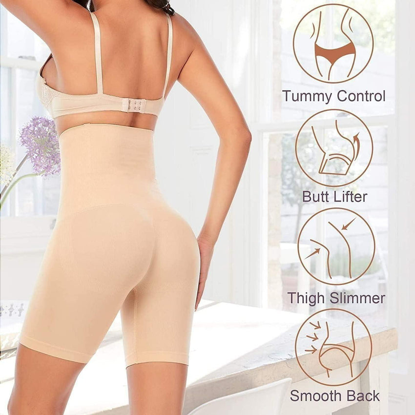 4-in-1 Quick Slim Tummy, Back, Thighs, Hips Body Shaper (Pack of 2) - Faydekasauda