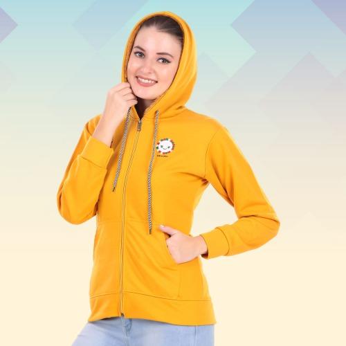 Woman Stylish Zipper Hoodies - Faydekasauda