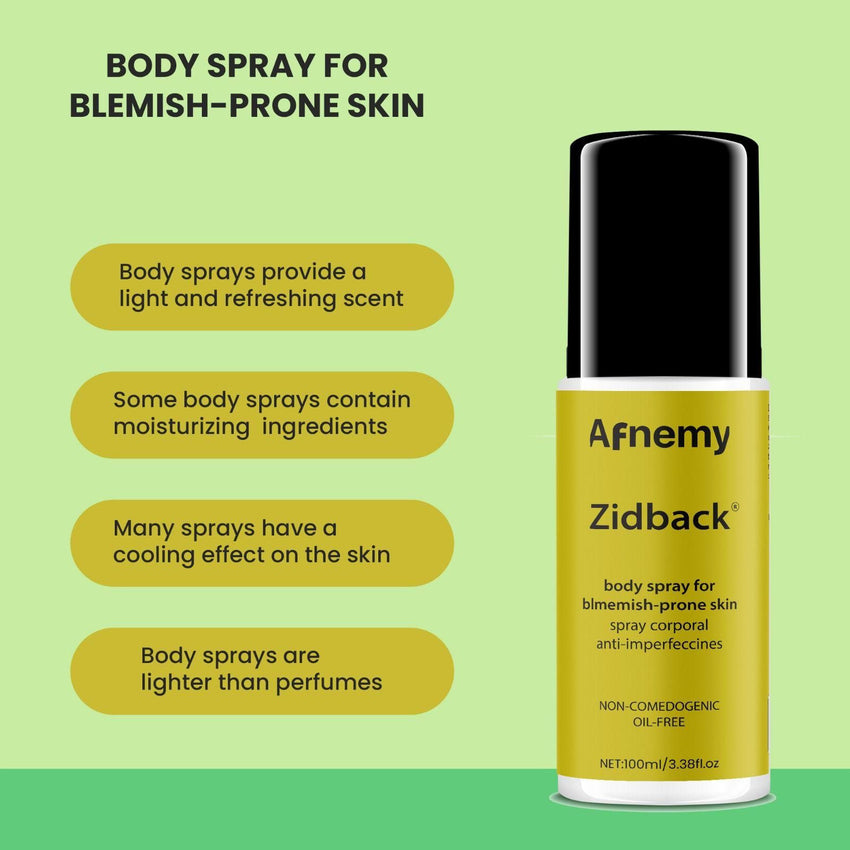 Afnemy Zidback Body Spray 100ML (Pack of 2) - Faydekasauda