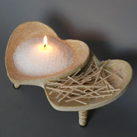 Pearl Soy Wax for Custom Candles 200gram + 50 Wicks - Faydekasauda