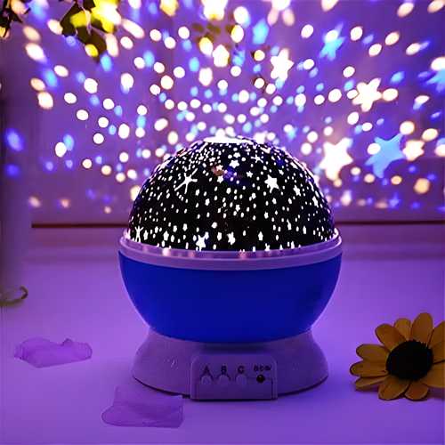 Star Master Dream Color Changing Rotating Projection Lamp - Faydekasauda
