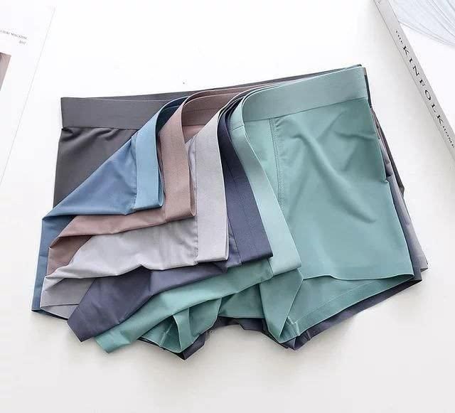 Men's Ice Silk Briefs Boxers (Pack of 5) - Faydekasauda