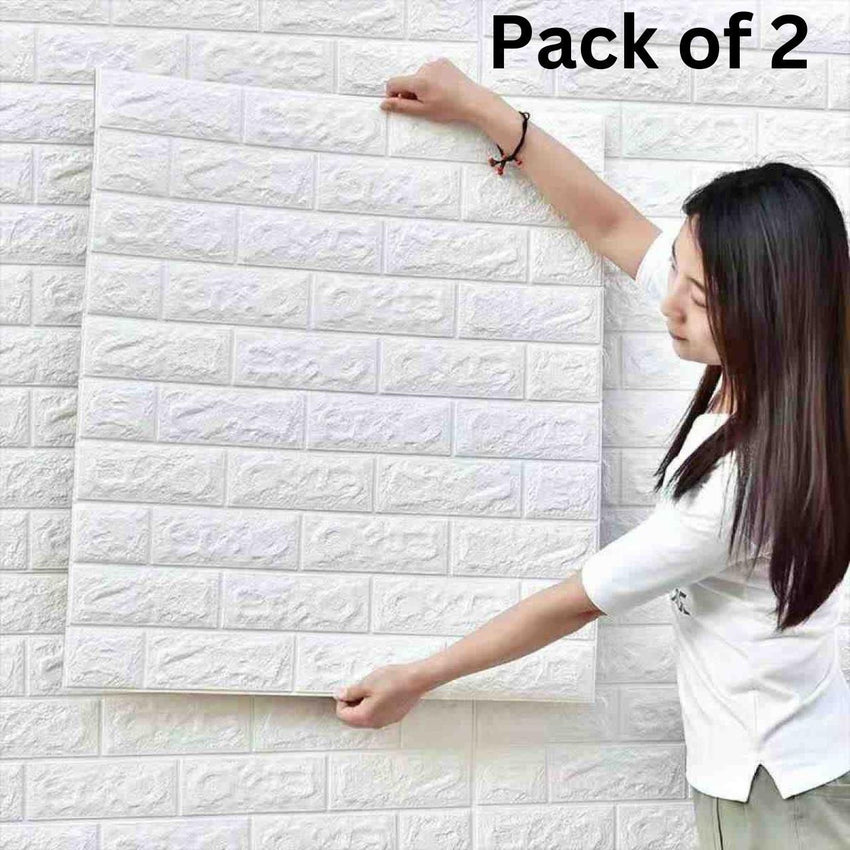 Self-Adhesive Waterproof Stick Ceiling Wallpaper (Pack of 2) - Faydekasauda