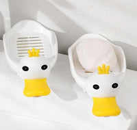 Soap Dish Self Draining Soap Holder Plastic (Pack Of 2) - Faydekasauda