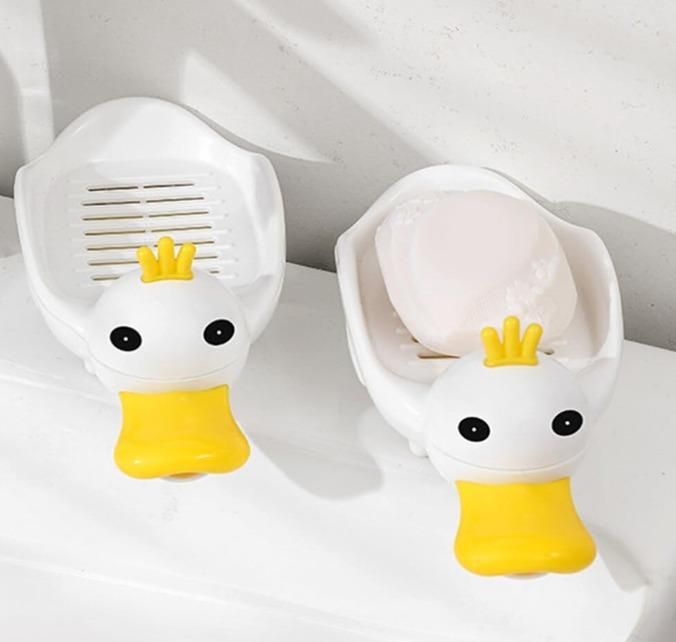 Soap Dish Self Draining Soap Holder Plastic (Pack Of 2) - Faydekasauda