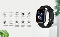 ID116 Plus Smart Bracelet Fitness Tracker Color Screen Smartwatch Heart Rate Blood Pressure Pedometer Sleep Monitor - Faydekasauda