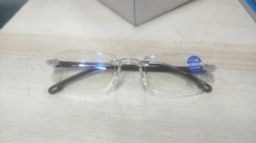 Product Name: Power Anti-blue Progressive Far And Near Dual-Use Reading +2.5 Glasses - Faydekasauda