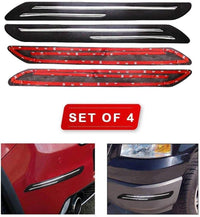 Rubber Car Bumper Protector Guard (Pack of 4)