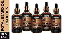 Donnara Organics 100 % Organic Royal Beard Oil (Pack Of 5) - Faydekasauda