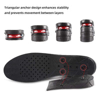 Height Enhancing Insole 4-Layer Adjustable Shoe - Faydekasauda