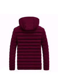 Winter jacket with Cap (Red) - Faydekasauda