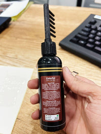 Revitalize Your Hair with Colorful Plant Hair Dye 100ml Comb Shampoo (Pack of 2) - Faydekasauda