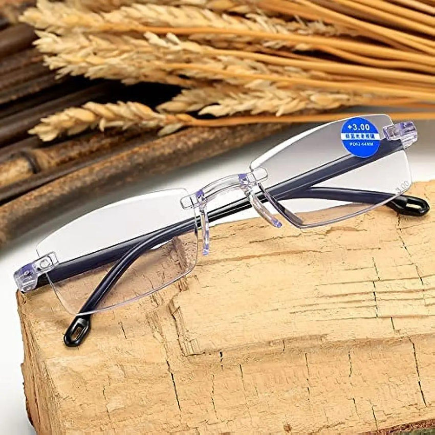 Product Name: Power Anti-blue Progressive Far And Near Dual-Use Reading +2.5 Glasses - Faydekasauda