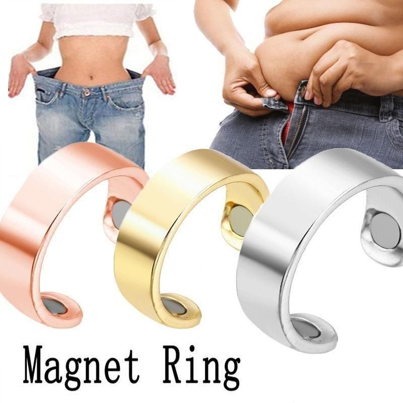Lymphatic Drainage Therapeutic Magnetic Ring for Men and Women ( Black ) - Faydekasauda