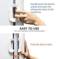 Refrigerator Lock l Cabinet Locks with Strong Adhesive - Faydekasauda