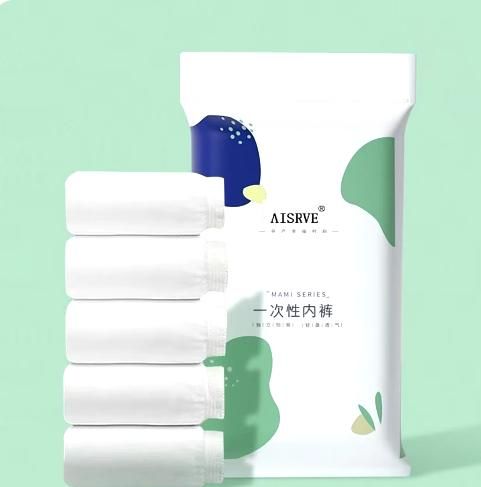 Intimates of Maternity Premium Disposable Cotton Underwear (Pack of 5) - Faydekasauda