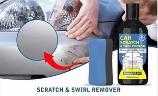 Car Body Scratch Remover and Repair Polishing Cream Kit with Sponge 200ML(Pack Of 2) - Faydekasauda