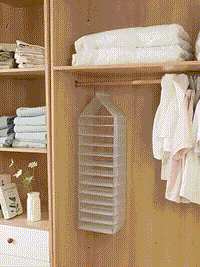 Hanging Closet Foldable Organizer 6 Slots - Faydekasauda