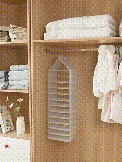 Hanging Closet Foldable Organizer 6 Slots - Faydekasauda