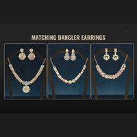 Austrian Diamond Jewellery Set (Set of 3) - Faydekasauda