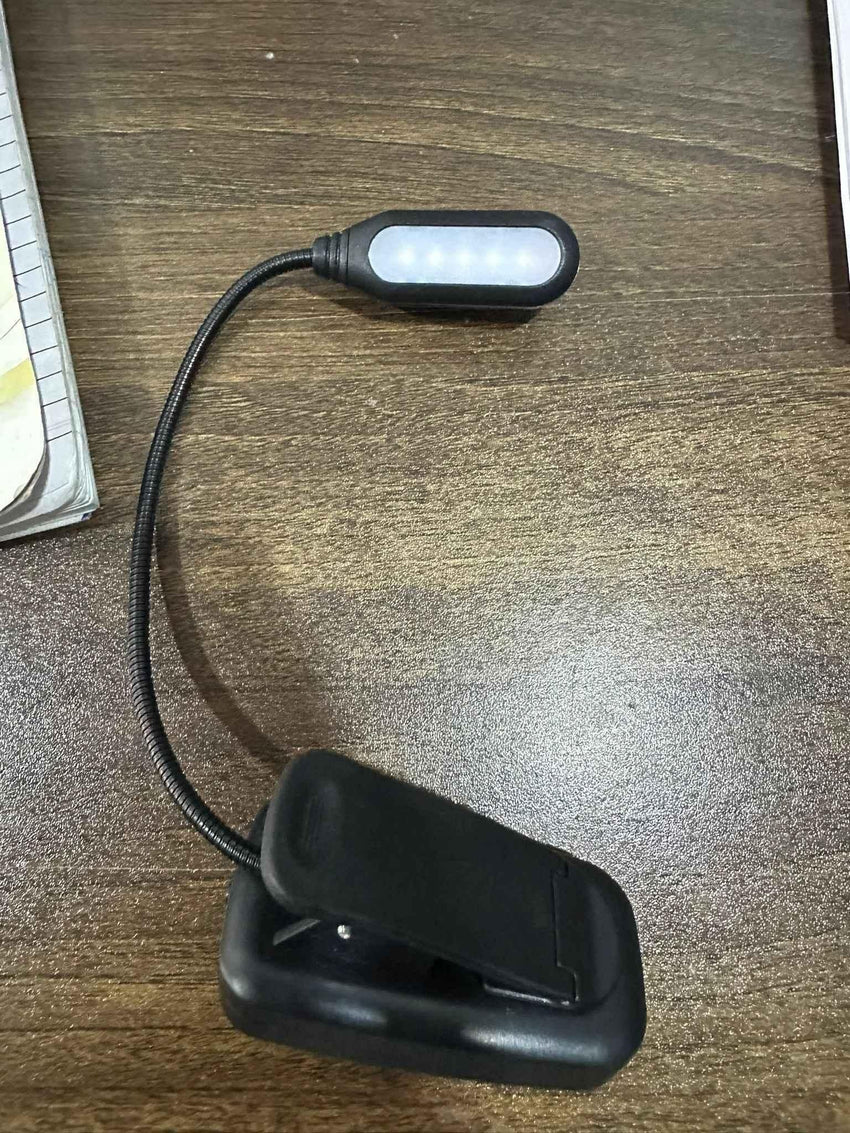 Book Light for Night Readingin Bed with Clip on Portable LED Light - Faydekasauda