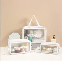   Waterproof Toiletry Travel Bags (Combo of 3) - Faydekasauda 