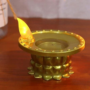   Water Pouring  Diya Led Light - Faydekasauda 