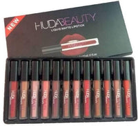 Huda Beauty matte Finishing Lipstick ( Pack of 12 )