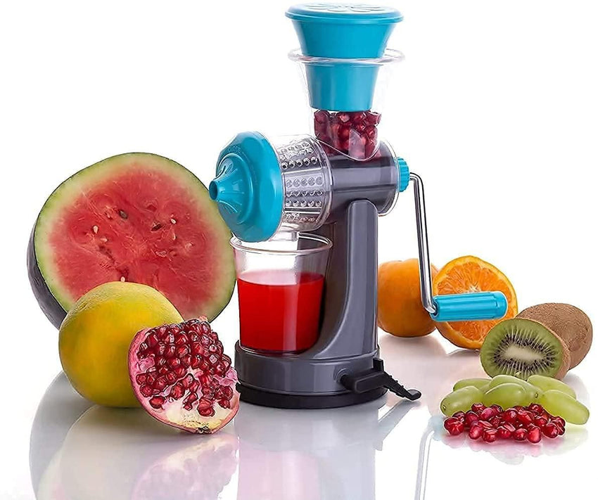   Manual Hand Juicer with Steel Handle for Fruits - Faydekasauda 