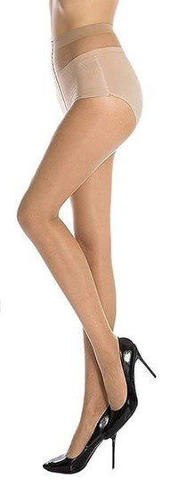   Women's Lycra Blend Solid Pantyhose Stocking Pack Of 2 - Faydekasauda 