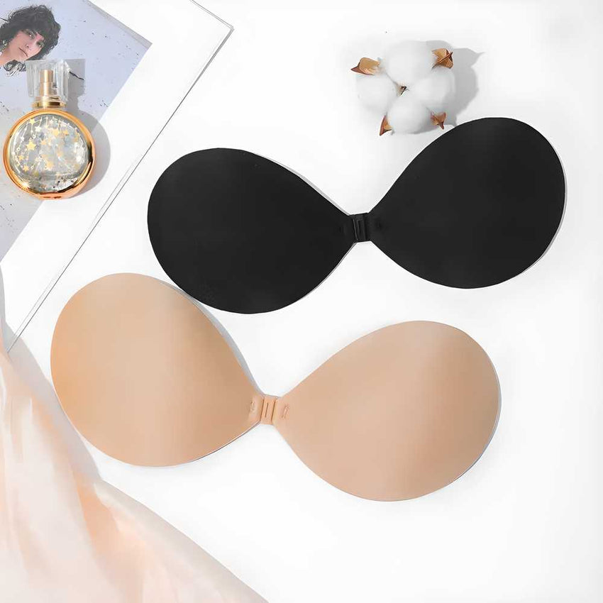   Invisible Sticky Bras,Reusable Self-Adhesive Silicone Bras (Pack of 2) - Faydekasauda 