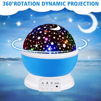   Star Master Dream Color Changing Rotating Projection Lamp - Faydekasauda 