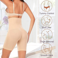   4-in-1 Shaper - Quick Slim Shape Wear Tummy, Thighs, Hips - Efffective Seamless Tummy Tucker Shapewear Body Shaper - Faydekasauda 