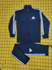   Men's Side Stripe 4 Way Polyester Track Suit - Faydekasauda 