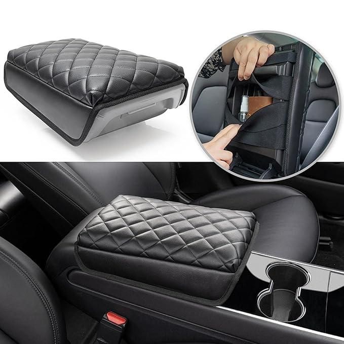   Leather Waterproof Armrest Seat Box Cover Pad Protector - Faydekasauda 