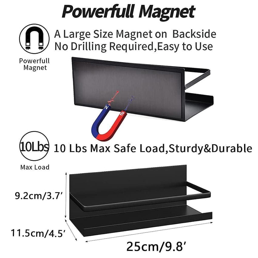   Magnetic Steel Kitchen Storage Organizer - Faydekasauda 